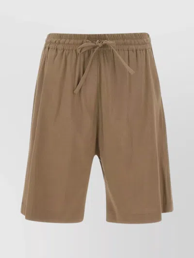 Fabiana Filippi Stretch Viscose And Linen Shorts