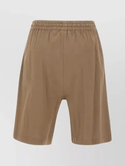 Fabiana Filippi Stretch Viscose And Linen Shorts