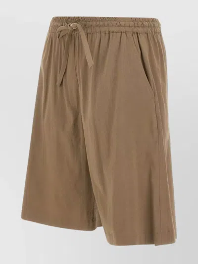Fabiana Filippi Stretch Viscose And Linen Shorts