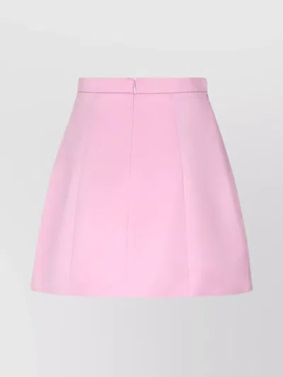 Blumarine Duchesse High-rise Satin Maxi Skirt
