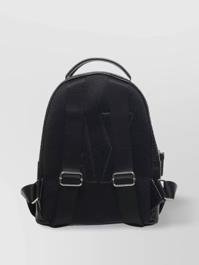 Armani Exchange Monogram Backpack Adjustable Straps