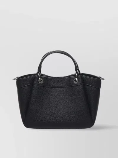 Armani Exchange Bag With Detachable Strap And Dual Handles