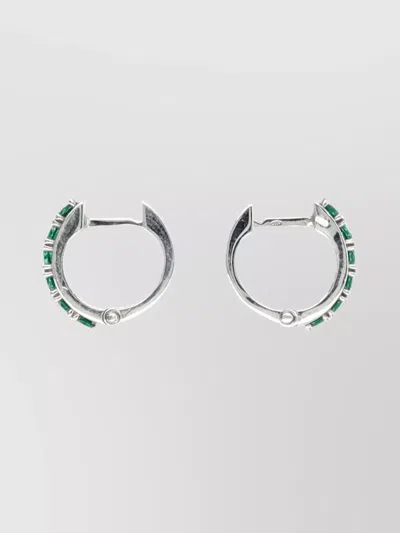 Emanuele Bicocchi Earring Pair Zircone Clear