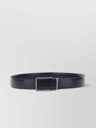 Hugo Boss Leather Belt Austin With Palladium Buckle