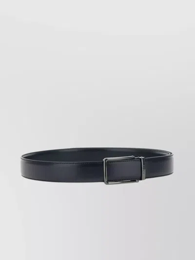 Hugo Boss Leather Belt Austin With Palladium Buckle