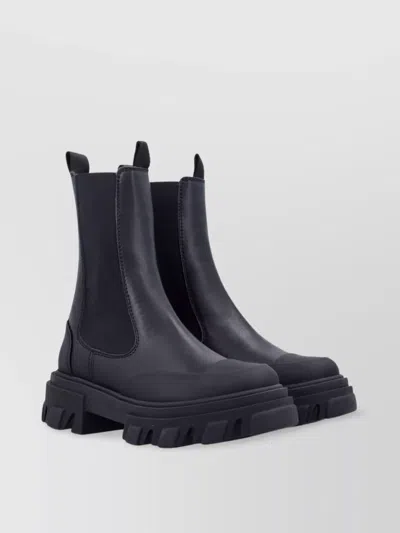 Ganni Chunky Sole Ankle Length Chelsea Boot