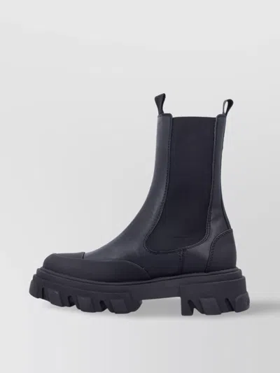 Ganni Chunky Sole Ankle Length Chelsea Boot