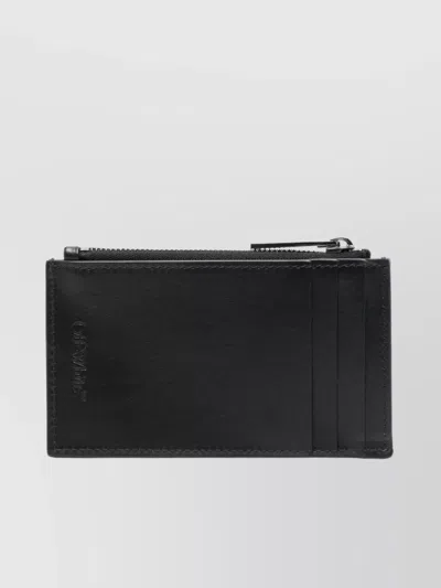 Off-white Leather Card Holder Duo Tone