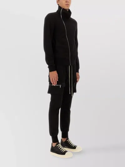 Rick Owens Bauhaus Organic Cotton Zip-up Sweatshirt