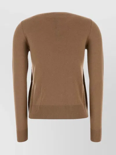 's Max Mara V-neck Wool Sweater Long Sleeves