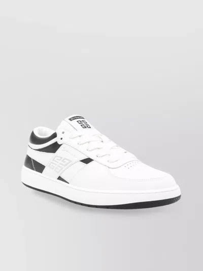 Givenchy G Move Low-top Sneakers In Calf Leather In White