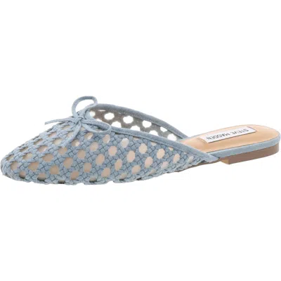 Steve Madden Birdee Womens Cutout Mesh Lined Mule Sandals