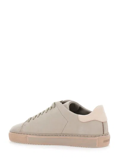 Axel Arigato Grey Low Top Sneakers In Neutral