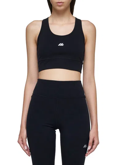 Balenciaga Women Logo Sports Bra In Black