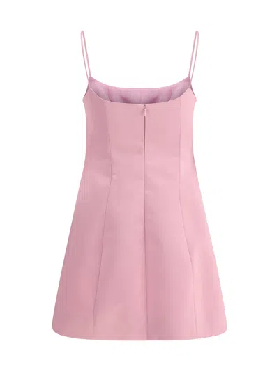 Blumarine Duchess Short Dress Spaghetti Straps