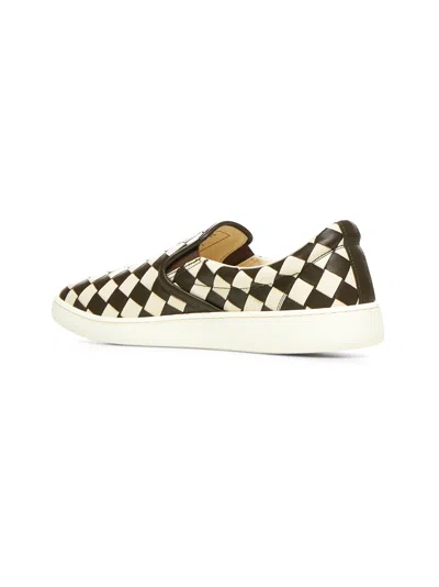 Bottega Veneta Men Sawyer Sneaker City Calfskin Bicolor In White