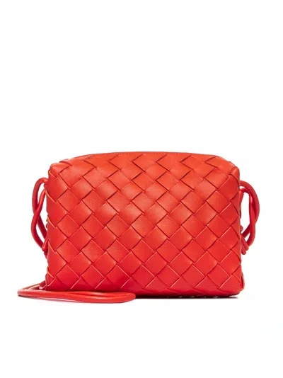 Bottega Veneta Women Mini Loop Intrecciato Leather Bag
