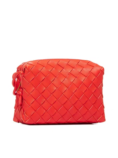 Bottega Veneta Women Mini Loop Intrecciato Leather Bag