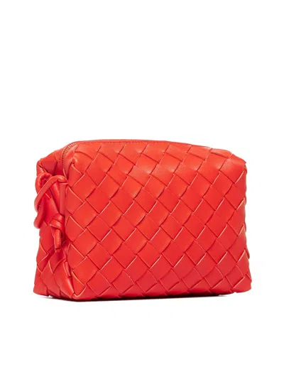 Bottega Veneta Women Mini Loop Intrecciato Leather Bag