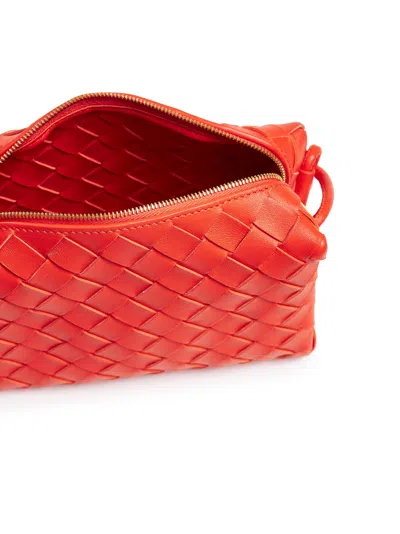 Bottega Veneta Women Mini Loop Intrecciato Leather Bag