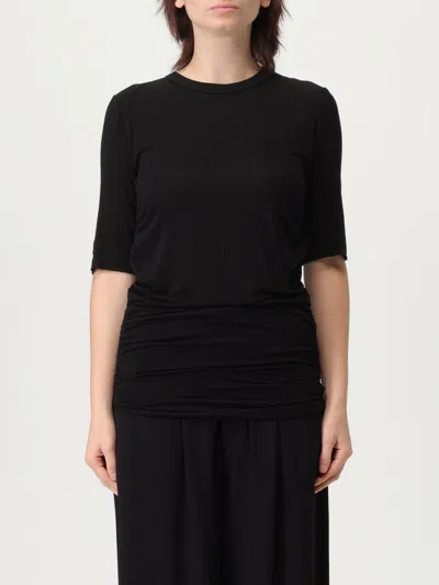Thom Krom Ultra Light Crew Neck T Shirt In Black