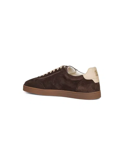 Brunello Cucinelli Men Suede Leather Sneakers