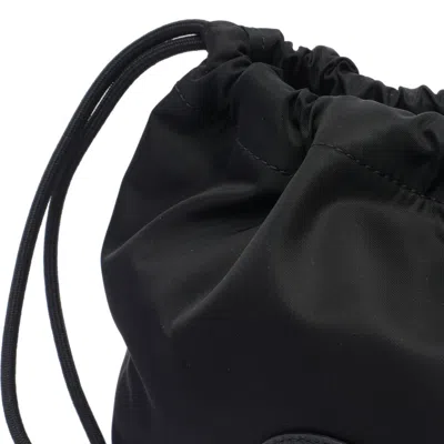 Burberry Women Horseshoe Reversible Pochette With Coulisse