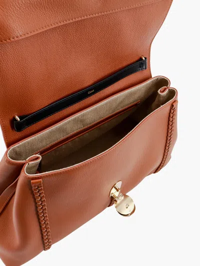 Chloé Chloe' Women Leather Shoulder Bag With Engraved Logo
