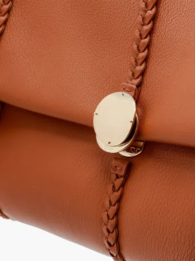 Chloé Chloe' Women Leather Shoulder Bag With Engraved Logo