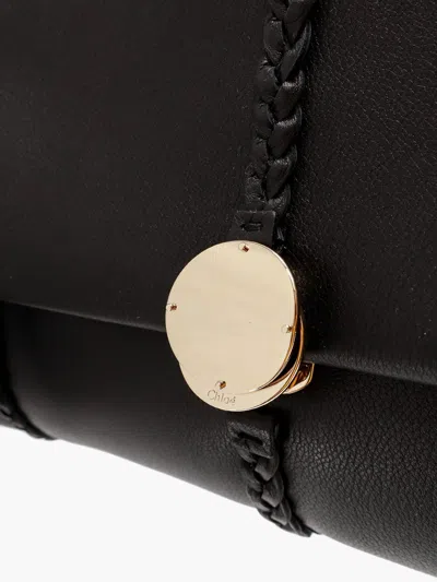 Chloé Chloe' Women Leather Shoulder Bag With Tassels