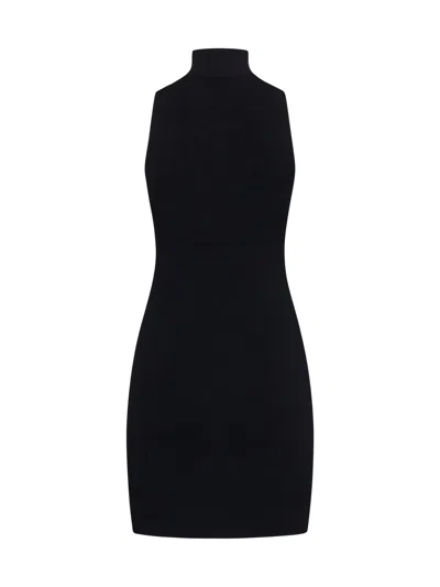 Diesel Women M-onervax Dress With Application In Black