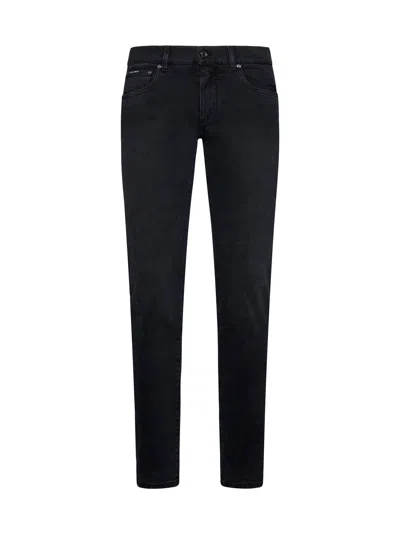 Dolce & Gabbana Men 5 Pocket Jeans Dolce E Gabbana In Blue
