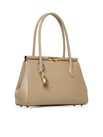 Dolce & Gabbana Women Beige Marlene Handbag