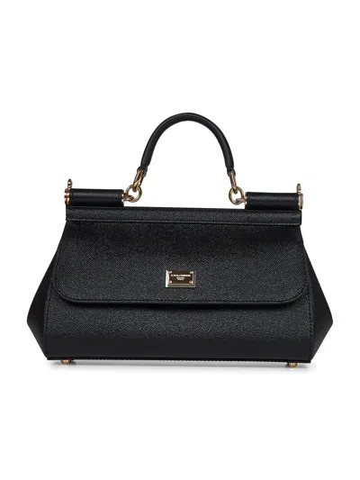 Dolce & Gabbana Sicily Medium Leather Handbag