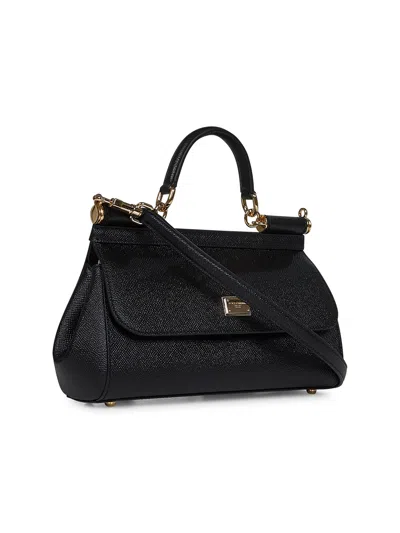 Dolce & Gabbana Sicily Medium Leather Handbag
