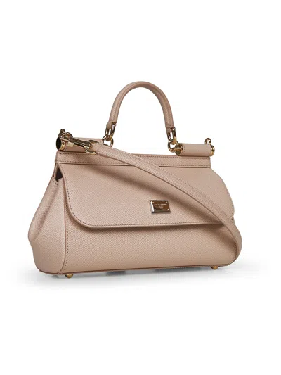 Dolce & Gabbana Women Pink Medium Sicily Handbag