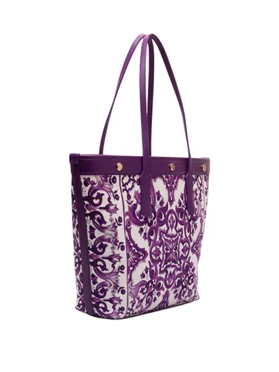 Dolce & Gabbana Women Shopping Canvas St+vit.all