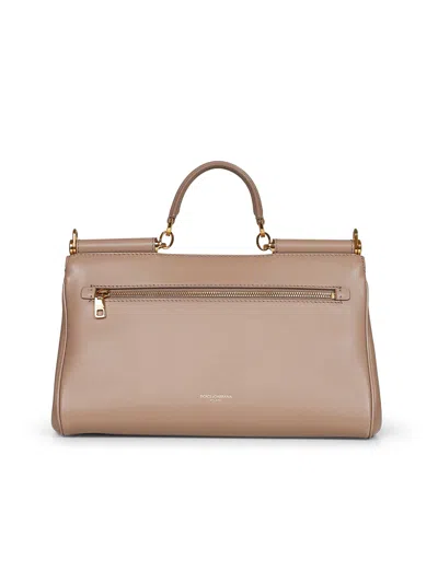 Dolce & Gabbana Women Taupe My Sicily Handbag<br/>