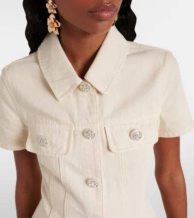 Self-portrait Denim Minidress