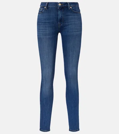 7 For All Mankind Hw High-waist Skinny Jeans