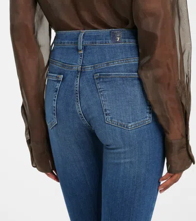 7 For All Mankind Hw High-waist Skinny Jeans