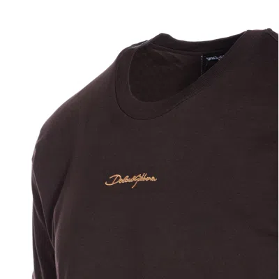 Dolce & Gabbana T-shirts And Polos In Brown