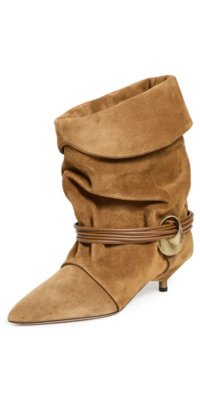 Isabel Marant Embellished Strap Detail Boots
