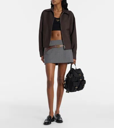 Prada Small Backpack With Adjustable Shoulder Straps