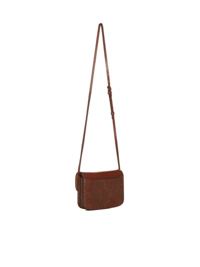 Etro Essential Canvas And Leather Small Bag