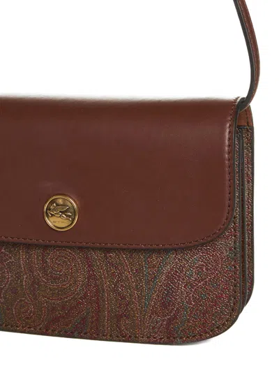 Etro Essential Canvas And Leather Small Bag