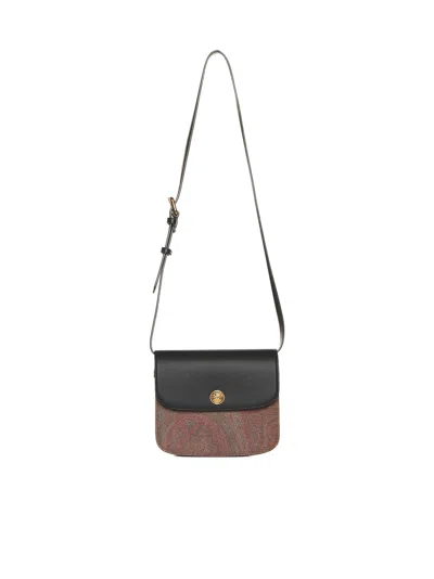 Etro Essential Canvas And Leather Small Bag