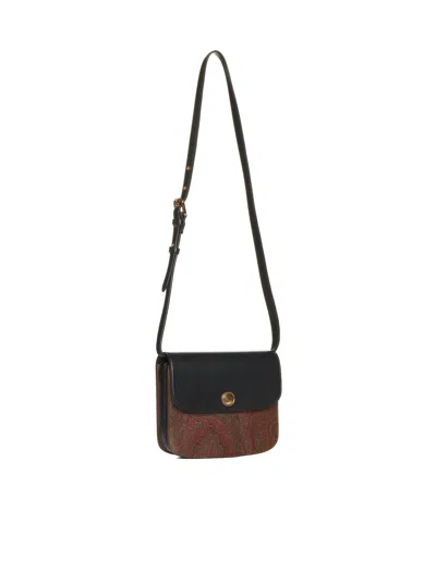 Etro Essential Canvas And Leather Small Bag