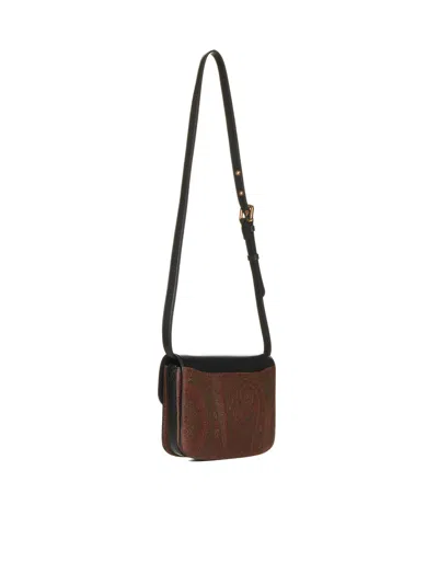 Etro Essential Canvas And Leather Small Bag