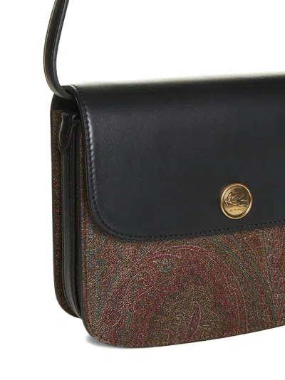 Etro Essential Canvas And Leather Small Bag